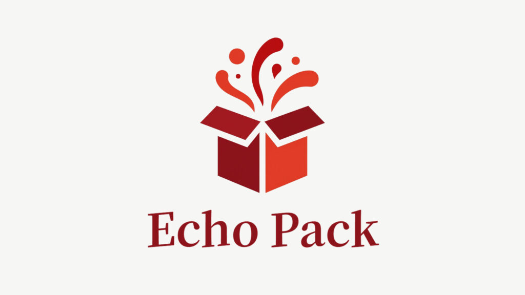 echo pack 16 9 完整图文logo 纯色背景